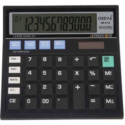 oreva calculator model number    rs piece  chennai id