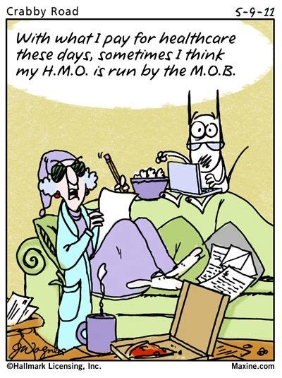 maxine may be on to something laughter the best medicine