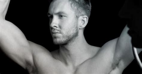 calvin harris surrounds himself with gorgeous women at a