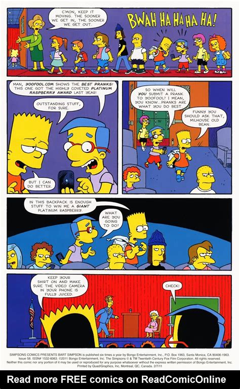 simpsons comics presents bart simpson 058 read all comics online