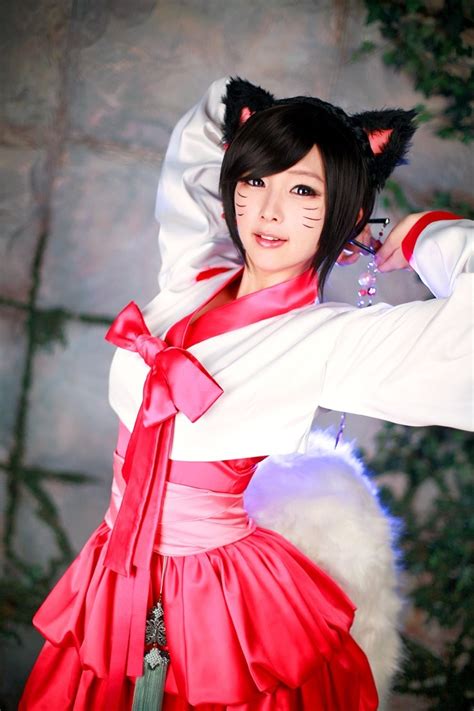 League Of Legends Dynasty Ahri Cosplay Doremi Inven Global