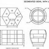 Segmented Bowls Woodturning sketch template