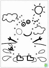 Peppa Pig Coloring Pages Dinokids Colouring Drawing Birthday Print Sheets Dot Cake Close Worksheets Connect Choose Board Comments Coloringhome sketch template
