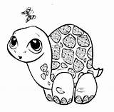 Turtle Coloring Baby Pages Cute Sea Drawing Cartoon Printable Turtles Moana Getcolorings Color Kids Getdrawings Print sketch template