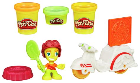 review  play doh town pizza delivery