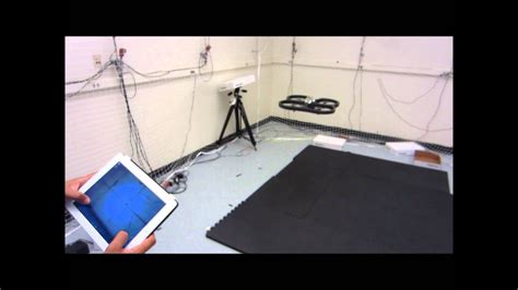 ar parrot drone matlab test  optitrack environment youtube