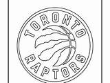 Coloring Pages Toronto Raptors Getcolorings Logo sketch template
