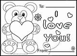 Coloring Valentine Pages Pdf Valentines Color Getcolorings Printable sketch template