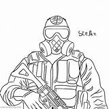 Coloring Siege Rainbow Gas Six Mask Pages Xcolorings 1280px 182k Resolution Info Type  Size Jpeg sketch template