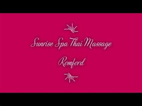 sunrise spa massage youtube