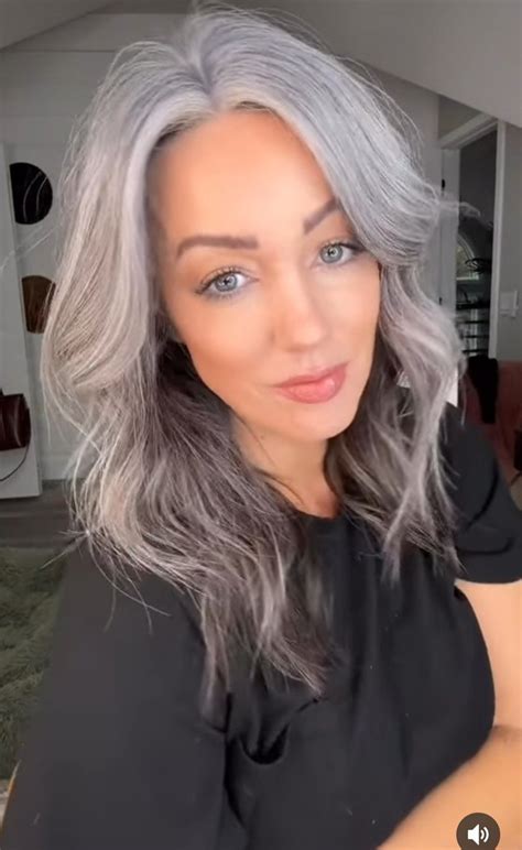 pin by donna thompson on my style grey hair transformation gray hair