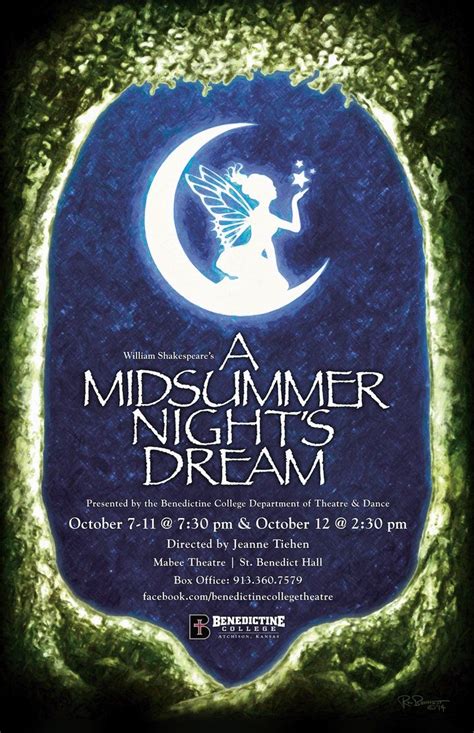 A Midsummer Night S Dream Poster Midsummer Nights Dream A Midsummer