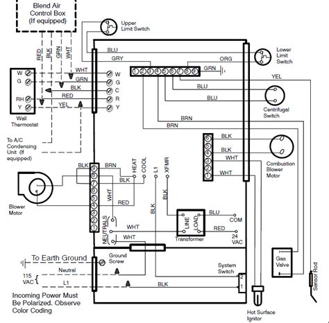 coleman evcon ebb wiring diagram