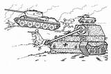 Armati Carri Battaglia Panzer Bataille Tanques Kolorowanka Batalla Schlacht Kolorowanki Czołgi Colorkid Tanque Armato Pojazdy sketch template
