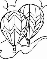 Coloring Pages Balloon Large Air Hot Print Printable Adults Elderly Color Seniors Balloons Awesome Adult Sheets Book Kids Clipart People sketch template