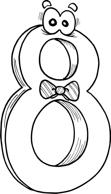 printable number  coloring pages printable color