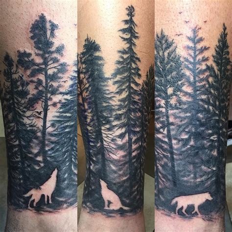 75 Simple And Easy Pine Tree Tattoo Designs And Meanings 2018