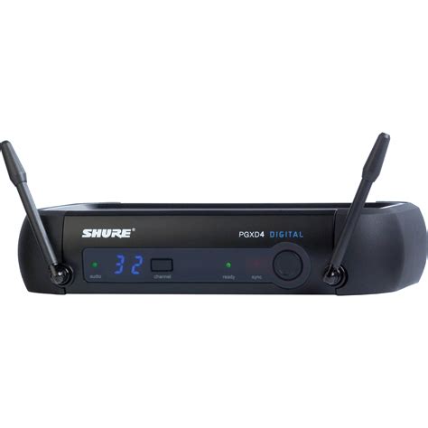 shure pgxd digital wireless receiver  mhz pgxd  bh