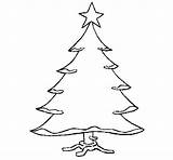 Christmas Tree Star Coloring Pages Drawing Coloringcrew Colorear Book sketch template