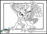 Coloring Skylanders Pages Dragons Whirlwind Ministerofbeans Bookmark Url Title Games Read sketch template