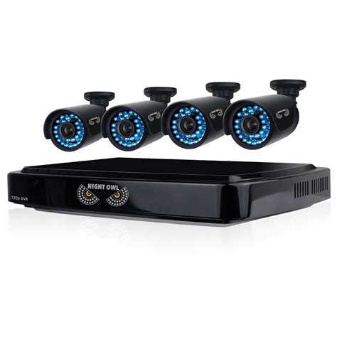 night owl security products hd p  channel ahd security system    p cameras