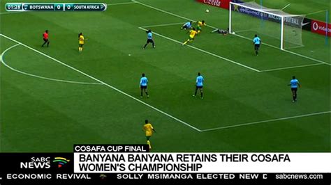 Banyana Retain Cosafa Women S Championship Title Youtube