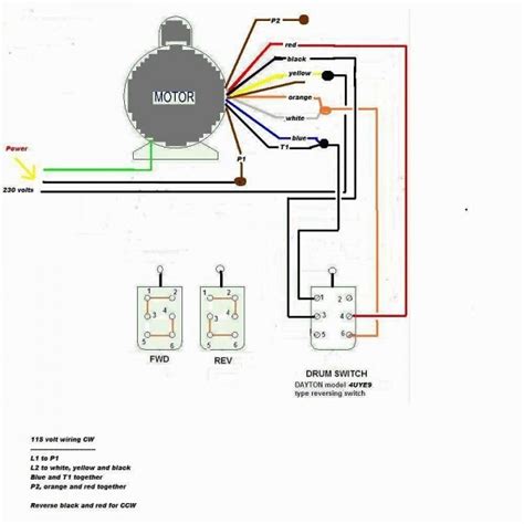 weg electric motor wiring diagram