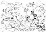 Zoo Animals Coloring Detailed Pages Colouring Kidspressmagazine Now Kids sketch template