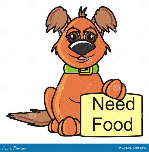 dog  sign  food stock illustration illustration  head
