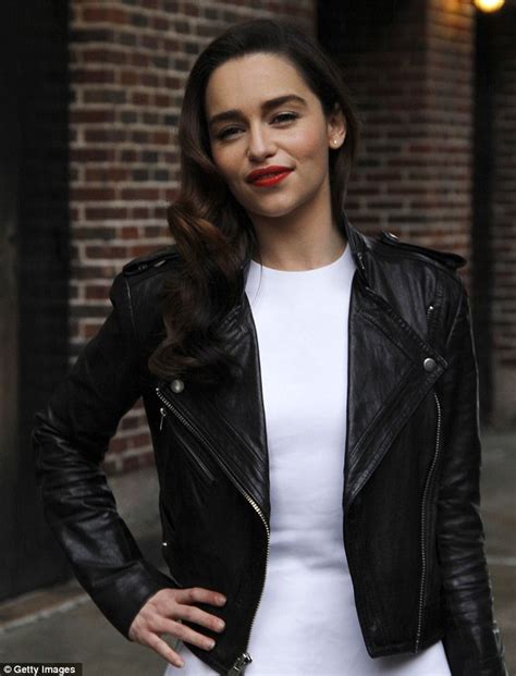 Game Of Thrones Star Emilia Clarke Looks Chic And