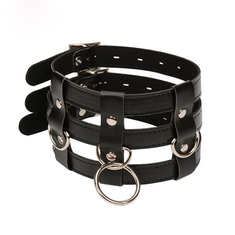 buy leather sex collar for women sex products bdsm
