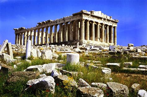 historical acropolis kingdom  greece beautiful traveling places