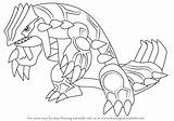 Pokemon Groudon Primal Getdrawings Template sketch template
