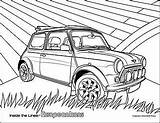 Coloring Mini Cooper Mercedes Pages Benz Car Signup Access Turbo Bmw Getdrawings Getcolorings sketch template