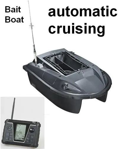 newest remote control fishing bait boat automatic cruising model  working distance   lake
