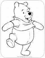 Winnie Pooh Disneyclips Cheerful sketch template