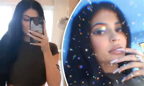 Kylie Jenner Seduces Camera In Series Of Instagram Story Videos Showing
