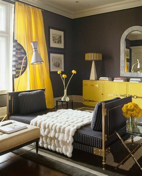 yellow  gray living room contemporary living room eric