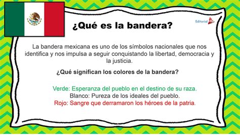 historia de la bandera mexicana  ninos