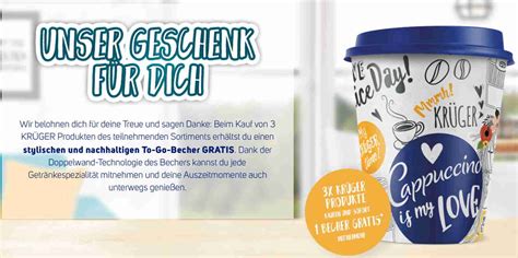 gratis   becher von krueger alle gratisproben