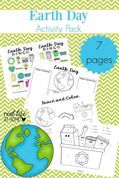 earth day worksheets  games  earth day printables packet