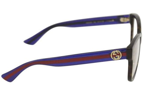 gucci women s eyeglasses gg0038o gg 0038o full rim optical frame