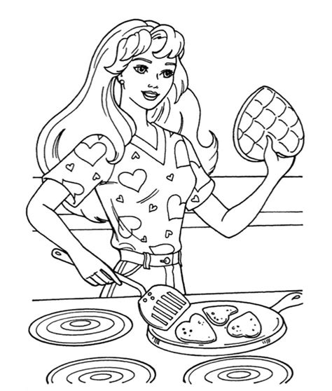 pin  tsvetelina  barbie coloring  kids coloring pages barbie