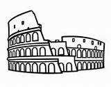 Colosseum Registered Coloringcrew sketch template