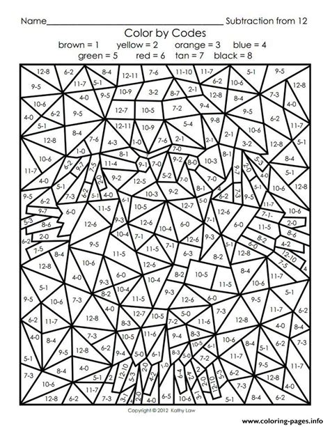 printable color  number  adults coloring page printable