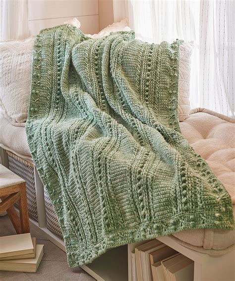 color crochet blanket pattern  featuring bernat blanket perfect