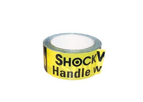 shockwatch packing tape highly visible  strong buy