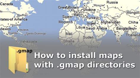 install maps   gmap directory el rincon del padawan
