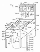 Patents Pinball Machine Drawing sketch template