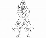 Itachi Coloring Uchiha Sasuke Susanoo Sharingan sketch template